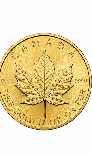 1 oz Gold Coin (Maple Leaf)
